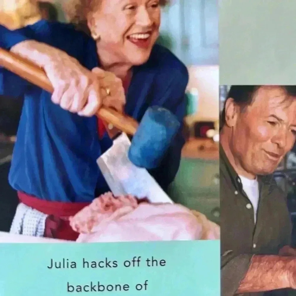 Julia and Jacques Cooking at Home. By Julia Child and Jacques Pepin vintage 1993 - Picture 2 of 10